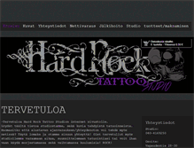 Tablet Screenshot of hardrocktattoo.net